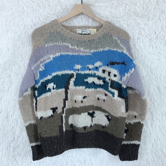 Woolrich Sweaters - Woolrich | Vintage Hand Knitted Wool Sweater Sz S